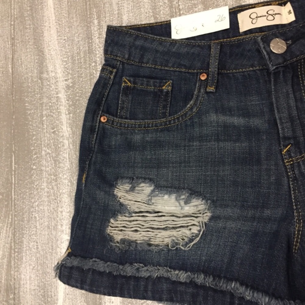 Jessica Simpson Jean Shorts - Picture 2 of 4